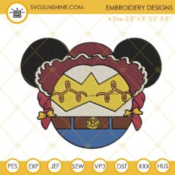 Gabby Gabby Embroidery Designs, Toy Story Embroidery Files