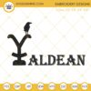 Aldean Yellowstone Logo Embroidery Designs, Jason Aldean Embroidery Pattern Files