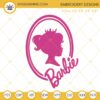 Barbie With Crown Embroidery Designs, Barbie Princess Machine Embroidery Pattern Files