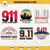 911 Bundle SVG, Patriot Day SVG, We Will Never Forget 9-11 SVG, September 11th SVG, 911 American Flag SVG