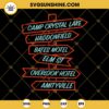 American Horror Movie Street SVG PNG DXF EPS Cricut