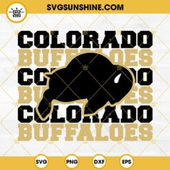 Colorado Buffaloes Mascot SVG, Buffaloes SVG, Colorado Buffaloes Logo SVG