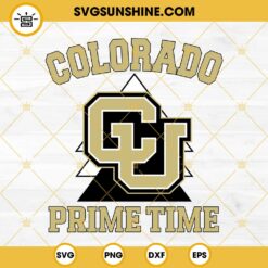 Colorado Prime Time SVG, Buffaloes Football SVG PNG DXF EPS Files