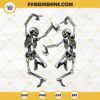 Dancing Skeleton SVG, Skeleton Halloween SVG, Skeleton Funny Dance SVG