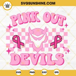 In October We Wear Pink And Watch Football SVG PNG EPS DXF Cricut