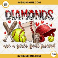 Diamonds Are A Girls Best Friend PNG File Designs