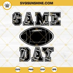 Game Dey SVG, Cincinnati Bengals SVG, NFL Football SVG PNG DXF EPS Cut Files