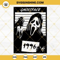 Ghostface 1996 SVG PNG DXF EPS Cricut