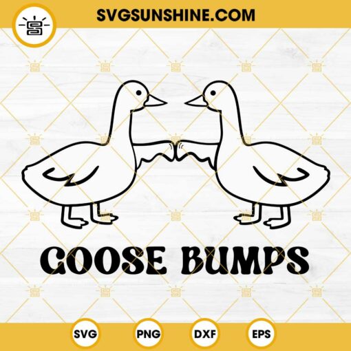 Goose Bumps SVG, Goosebumps SVG, Aesthetic SVG