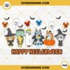 Happy Heelerween PNG, Bluey Halloween PNG File Designs