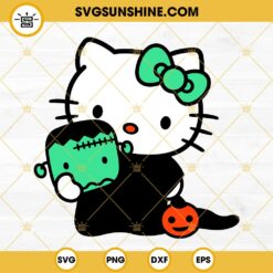 Hello Kitty Halloween SVG PNG DXF EPS Cricut