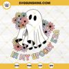 In My Spooky Era SVG, Floral Ghost SVG, Cute Ghost In My Halloween Era SVG