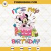 It's My Birthday SVG, Minnie Mouse Birthday SVG, Birthday Girl SVG