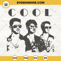 Jonas Brothers Cool SVG PNG EPS DXF Digital Download Cricut Silhouette