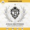 Jonas Brothers Five Albums One Night SVG, Jonas Brothers 2023 Tour SVG, Jonas Brothers SVG