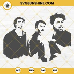 Jonas Brothers Nick Kevin And Joe SVG PNG DXF EPS Cricut Silhouette