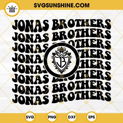 Jonas Brothers SVG, Jonas Brothers Logo SVG PNG EPS DXF Cricut