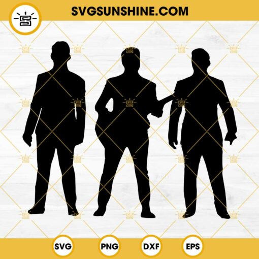 Jonas Brothers SVG, Nick Jonas SVG, Joe Jonas SVG, Kevin Jonas SVG