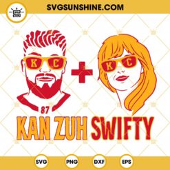Taylor’s Tight End SVG, Funny Taylor Swift And Travis Kelce 87 SVG