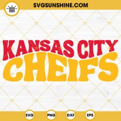 Kansas City Chiefs Football SVG PNG DXF EPS Cut Files