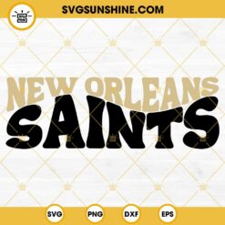 New Orleans Saints Football SVG PNG DXF EPS Cut Files