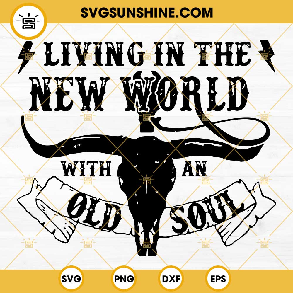 Oliver Anthony In The New World With An Old Soul Funny Saying Svg Png 