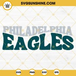 Philadelphia Eagles Football SVG PNG DXF EPS Cut Files