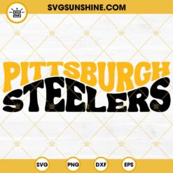 Pittsburgh Steelers Football SVG PNG DXF EPS Cut Files