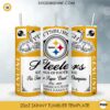 Pittsburgh Steelers Genuine Kings Of Football Skinny Tumbler Design PNG File Digital Download