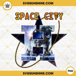 Space City Houston Astros PNG File Designs