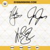 Jonas Brothers Signature SVG, Nick SVG, Joe SVG, Kevin Jonas SVG PNG DXF EPS