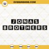 Jonas Brothers Waffle House Logo SVG, Music Band SVG PNG DXF EPS Cut Files