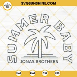 The Jonas Brothers SVG PNG DXF EPS Cut Files Vector Clipart Cricut Silhouette