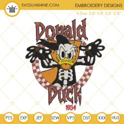 Donald Duck Halloween 1934 Embroidery Designs For Machine