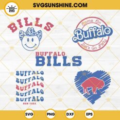 Buffalo Bills Bundle SVG, Bills SVG, Buffalo Football SVG PNG Cricut Silhouette