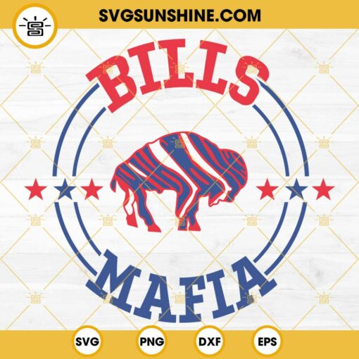 Buffalo Bills SVG, Bills Mafia SVG PNG DXF EPS Cut Files