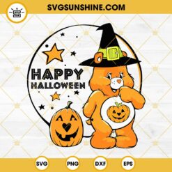 Care Bears Happy Halloween SVG, Bear Pumpkin SVG, Halloween SVG