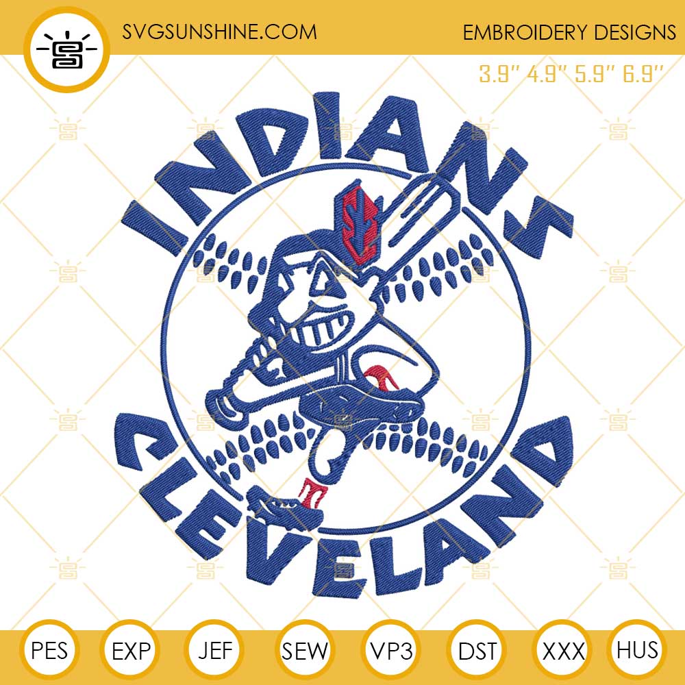 thumbnail image 2 of Cleveland Indians Embroidered Patch – 2x1.5 Inch – Iron-On / Sew-On – MLB 2 of 5