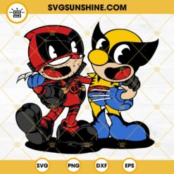Deadpool And Wolverine SVG, Marvel Movies SVG PNG DXF EPS