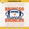 Denver Broncos SVG PNG DXF EPS Cut Files