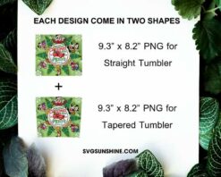 Farm Fresh Christmas Est 1971 Mickey's Free Farm 3D 20oz Tumbler Wrap PNG File