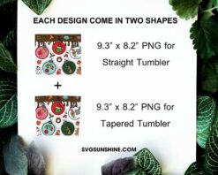 3D Puffy Grinch Stink Stank Stunk Christmas Ornaments 20oz Tumbler Wrap PNG File