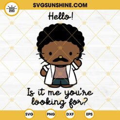 Hello Kitty Lionel Richie SVG, Hello, Is It Me You’re Looking For SVG PNG DXF EPS