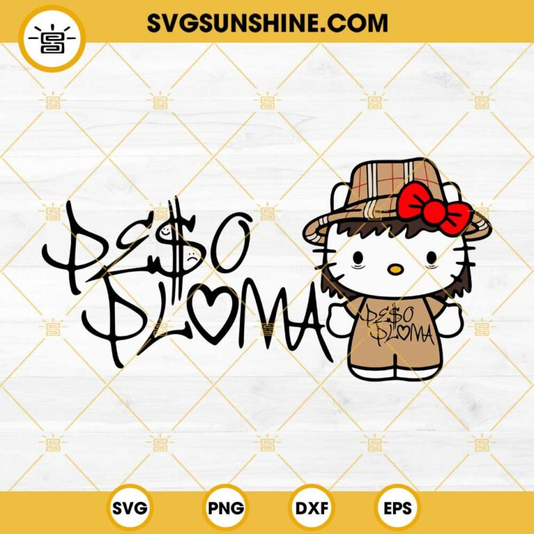 Hello Kitty Peso Pluma Svg Peso Pluma Logo Svg Png Dxf Eps 7763