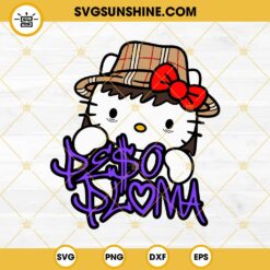 Hello Kitty Peso Pluma SVG PNG DXF EPS Files