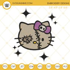 Hello Kitty Sam Trick’r Treat Embroidery Design Files