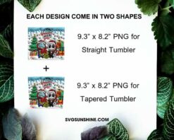 Jack And Sally Christmas Wonderful Time Of The Year 3D 20oz Tumbler Wrap PNG File