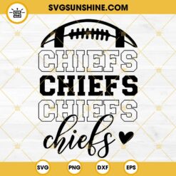 Kansas City Chiefs SVG, Chiefs Lover SVG PNG DXF EPS Cut Files
