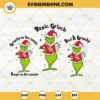 Bougie Grinch SVG Bundle, Grinchy on the inside, Bougie on the outside SVG, Basic Grinch SVG, Bad And Grinchy SVG