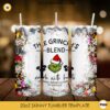 The Grinch's Blend Made With Hate 20oz Tumbler Wrap PNG File